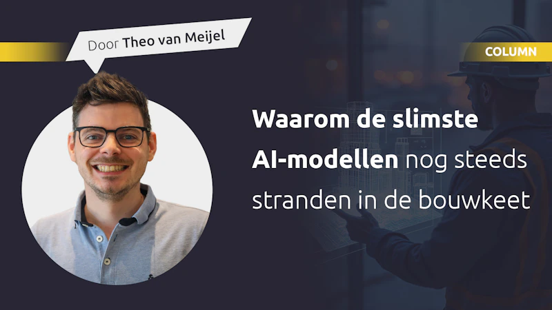 Afbeelding behorende bij Waarom de slimste AI-modellen nog steeds stranden in de bouwkeet